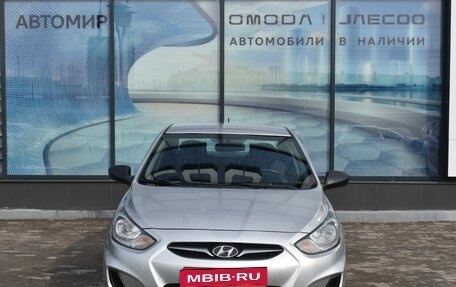 Hyundai Solaris II рестайлинг, 2011 год, 670 000 рублей, 2 фотография