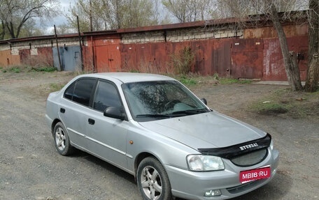 Hyundai Accent II, 2003 год, 260 000 рублей, 1 фотография