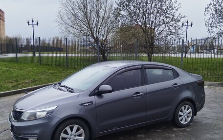 KIA Rio III рестайлинг, 2016 год, 920 000 рублей, 2 фотография