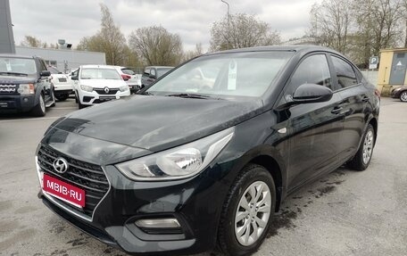 Hyundai Solaris II рестайлинг, 2017 год, 1 099 000 рублей, 1 фотография