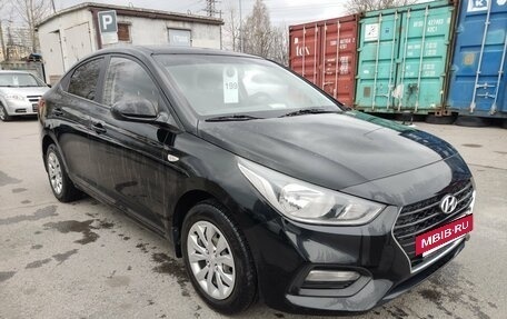 Hyundai Solaris II рестайлинг, 2017 год, 1 099 000 рублей, 3 фотография