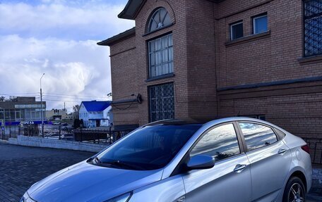 Hyundai Solaris II рестайлинг, 2014 год, 595 000 рублей, 1 фотография