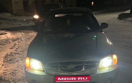 Hyundai Accent II, 2000 год, 180 000 рублей, 1 фотография