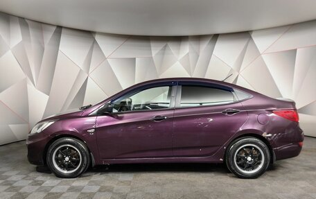 Hyundai Solaris II рестайлинг, 2011 год, 730 000 рублей, 5 фотография