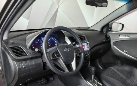 Hyundai Solaris II рестайлинг, 2015 год, 1 029 000 рублей, 18 фотография