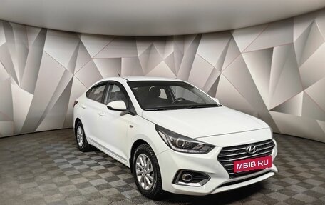 Hyundai Solaris II рестайлинг, 2017 год, 1 099 000 рублей, 3 фотография
