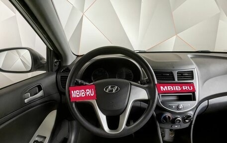 Hyundai Solaris II рестайлинг, 2014 год, 899 000 рублей, 19 фотография