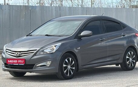 Hyundai Solaris II рестайлинг, 2016 год, 1 019 000 рублей, 1 фотография