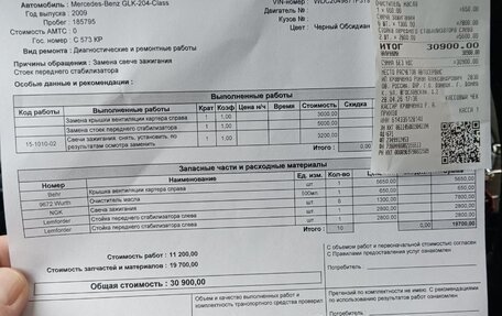 Mercedes-Benz GLK-Класс, 2009 год, 1 750 000 рублей, 16 фотография