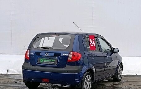 Hyundai Getz I рестайлинг, 2007 год, 449 000 рублей, 5 фотография