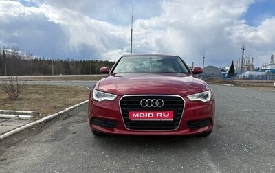 Audi A6, 2012 год, 1 655 000 рублей, 1 фотография