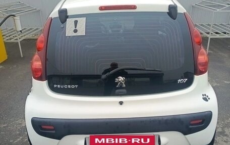 Peugeot 107 I рестайлинг, 2012 год, 630 000 рублей, 4 фотография