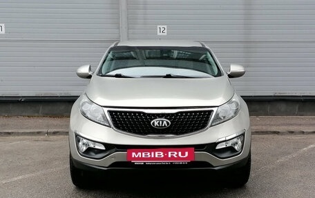 KIA Sportage III, 2015 год, 1 359 000 рублей, 2 фотография