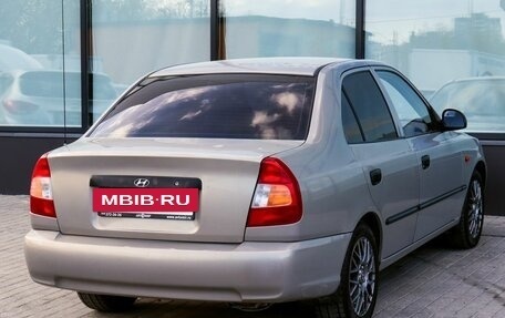 Hyundai Accent II, 2007 год, 399 000 рублей, 5 фотография