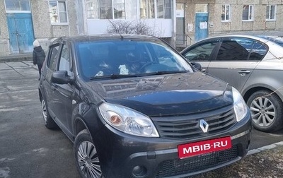 Renault Sandero I, 2010 год, 420 000 рублей, 1 фотография