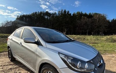 Hyundai Solaris II рестайлинг, 2011 год, 490 000 рублей, 1 фотография