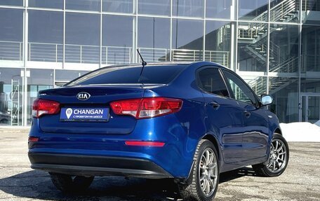 KIA Rio III рестайлинг, 2016 год, 990 000 рублей, 4 фотография