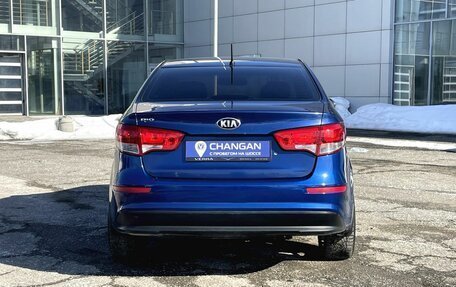 KIA Rio III рестайлинг, 2016 год, 990 000 рублей, 5 фотография