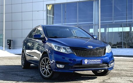 KIA Rio III рестайлинг, 2016 год, 990 000 рублей, 3 фотография
