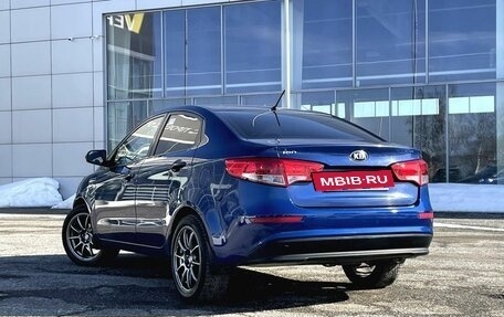 KIA Rio III рестайлинг, 2016 год, 990 000 рублей, 6 фотография
