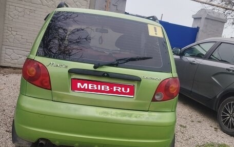 Daewoo Matiz I, 2007 год, 330 000 рублей, 3 фотография