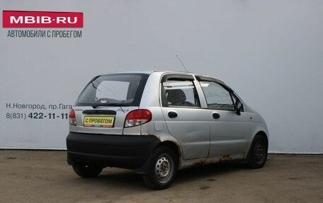 Daewoo Matiz I, 2012 год, 159 000 рублей, 6 фотография