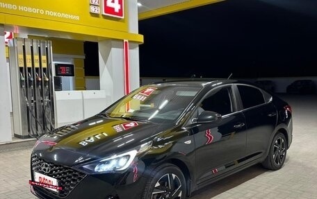 Hyundai Solaris II рестайлинг, 2021 год, 1 380 000 рублей, 5 фотография