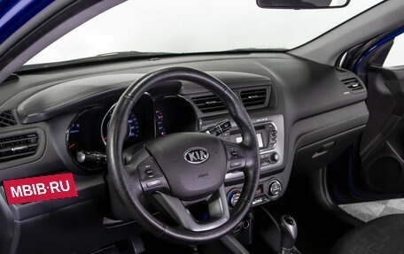 KIA Rio III рестайлинг, 2013 год, 838 000 рублей, 10 фотография