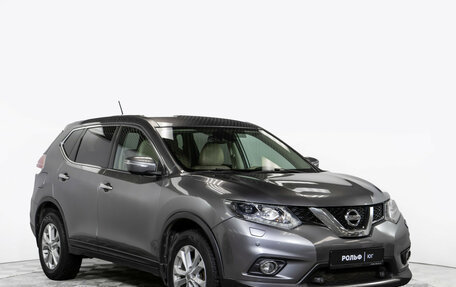 Nissan X-Trail, 2016 год, 1 498 000 рублей, 2 фотография