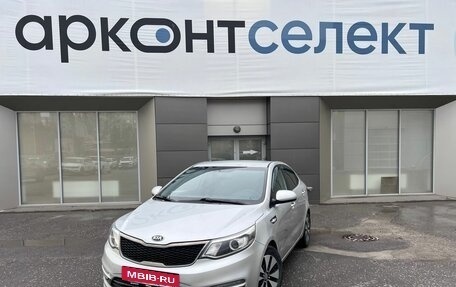 KIA Rio III рестайлинг, 2016 год, 1 200 000 рублей, 1 фотография
