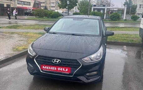 Hyundai Solaris II рестайлинг, 2018 год, 1 390 000 рублей, 13 фотография