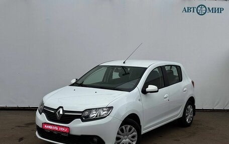 Renault Sandero II рестайлинг, 2016 год, 825 000 рублей, 1 фотография