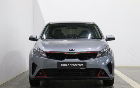 KIA Rio IV, 2021 год, 1 530 000 рублей, 2 фотография