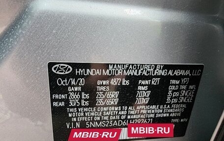 Hyundai Santa Fe IV, 2020 год, 2 950 000 рублей, 15 фотография