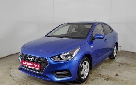 Hyundai Solaris II рестайлинг, 2017 год, 1 380 000 рублей, 3 фотография