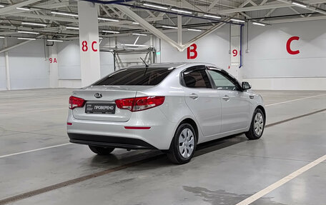 KIA Rio III рестайлинг, 2016 год, 990 000 рублей, 6 фотография