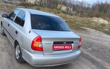 Hyundai Accent II, 2002 год, 215 000 рублей, 5 фотография