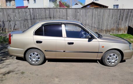 Hyundai Accent II, 2004 год, 415 000 рублей, 2 фотография
