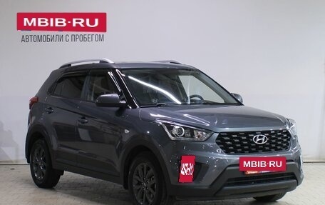 Hyundai Creta I рестайлинг, 2021 год, 2 019 000 рублей, 3 фотография