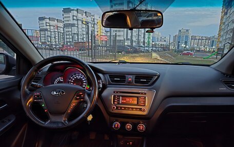 KIA Rio III рестайлинг, 2017 год, 1 140 000 рублей, 23 фотография