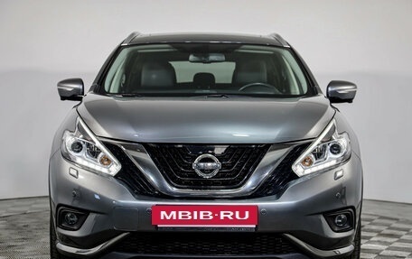 Nissan Murano, 2019 год, 2 849 000 рублей, 2 фотография