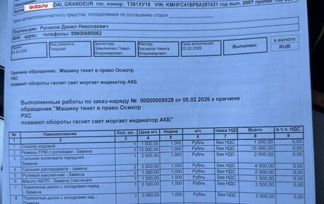 Hyundai Grandeur, 2007 год, 800 000 рублей, 12 фотография