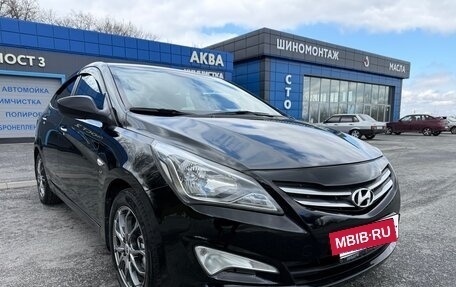 Hyundai Solaris II рестайлинг, 2014 год, 995 000 рублей, 3 фотография