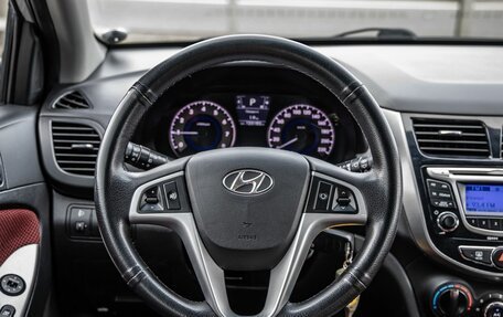 Hyundai Solaris II рестайлинг, 2011 год, 828 000 рублей, 17 фотография