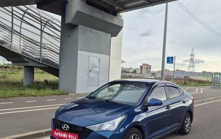 Hyundai Solaris II рестайлинг, 2021 год, 1 350 000 рублей, 12 фотография