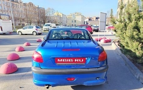Peugeot 206, 2002 год, 425 000 рублей, 11 фотография