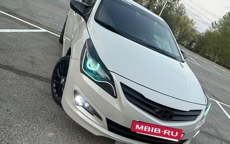 Hyundai Solaris II рестайлинг, 2014 год, 1 250 000 рублей, 13 фотография