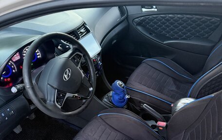 Hyundai Solaris II рестайлинг, 2014 год, 1 250 000 рублей, 24 фотография