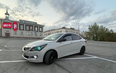 Hyundai Solaris II рестайлинг, 2014 год, 1 250 000 рублей, 38 фотография