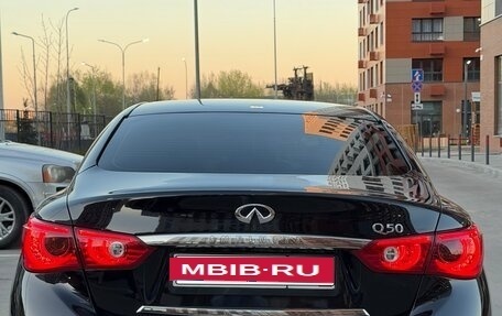 Infiniti Q50 I рестайлинг, 2015 год, 1 640 000 рублей, 2 фотография